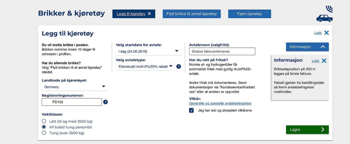 Detaillierte Anleitung: So bestellst du deinen Maut-Chip von AutoPass Norwegen Detaillierte Anleitung: So bestellst du deinen Maut-Chip von AutoPass Norwegen - Verkehr Norwegen, Tipps, Spartipps, Ratgeber, Perfekte Reise, Maut, AutoPass, Auto, Anleitung - norwegen-ratgeber - Die ultimative deutsche Anleitung mit allen Details, Screenshots aus dem Bestellprozess und vielen wichtigen Informationen für deine Bestellung:
