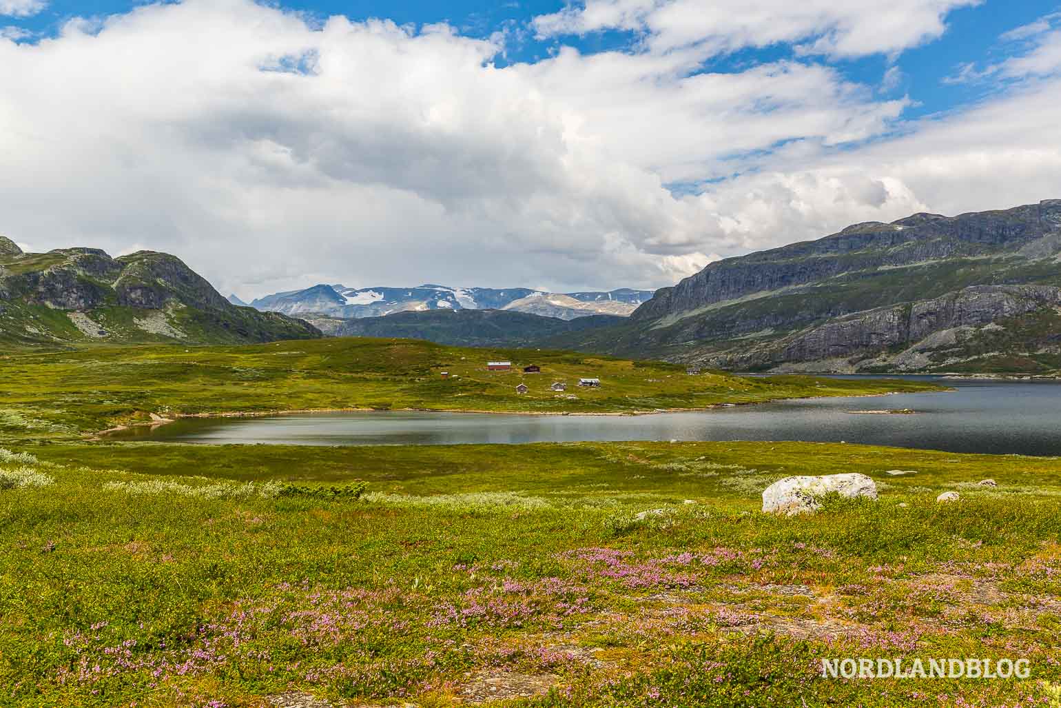 Blick auf den Nationalpark Jotunheimen - Reise durch Fjordnorwegen