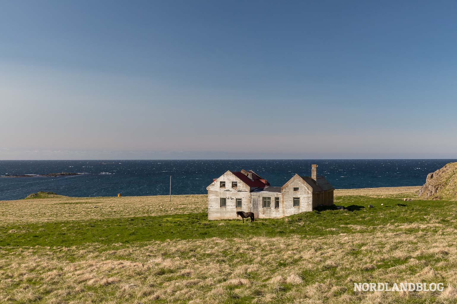 Bauernhof Island am Meer Nordküste