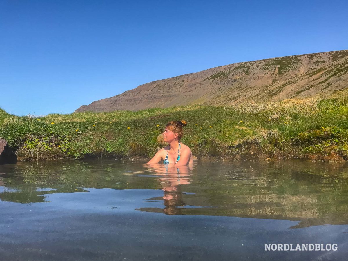 Reykjafjardarlaug Hotpot / Heisse Quelle Island