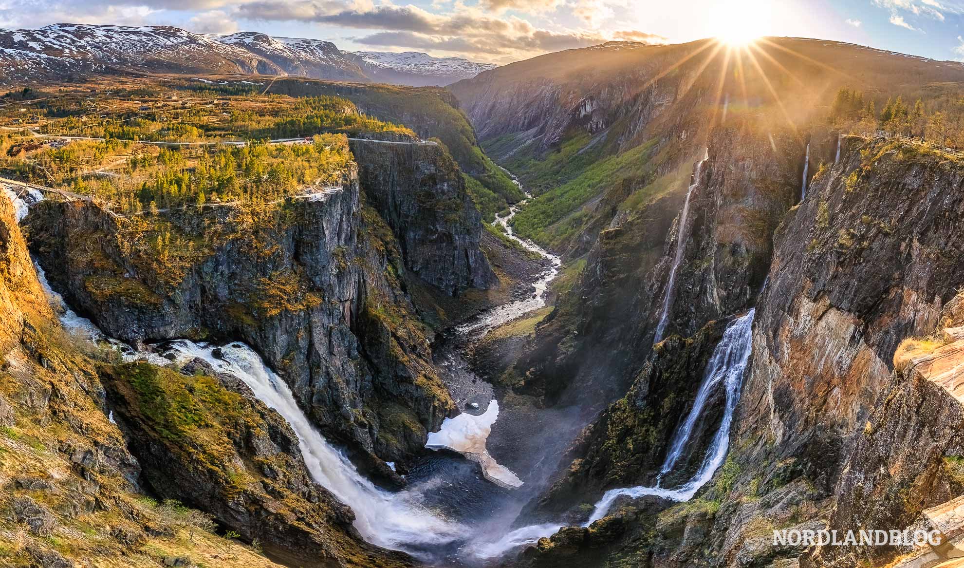 Voeringsfossen Hardangerfjord Fjordnorwegen