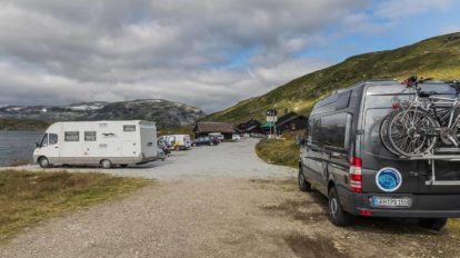 Stellplatz Wohnmobil Kastenwagen Norwegen Haukeliseter