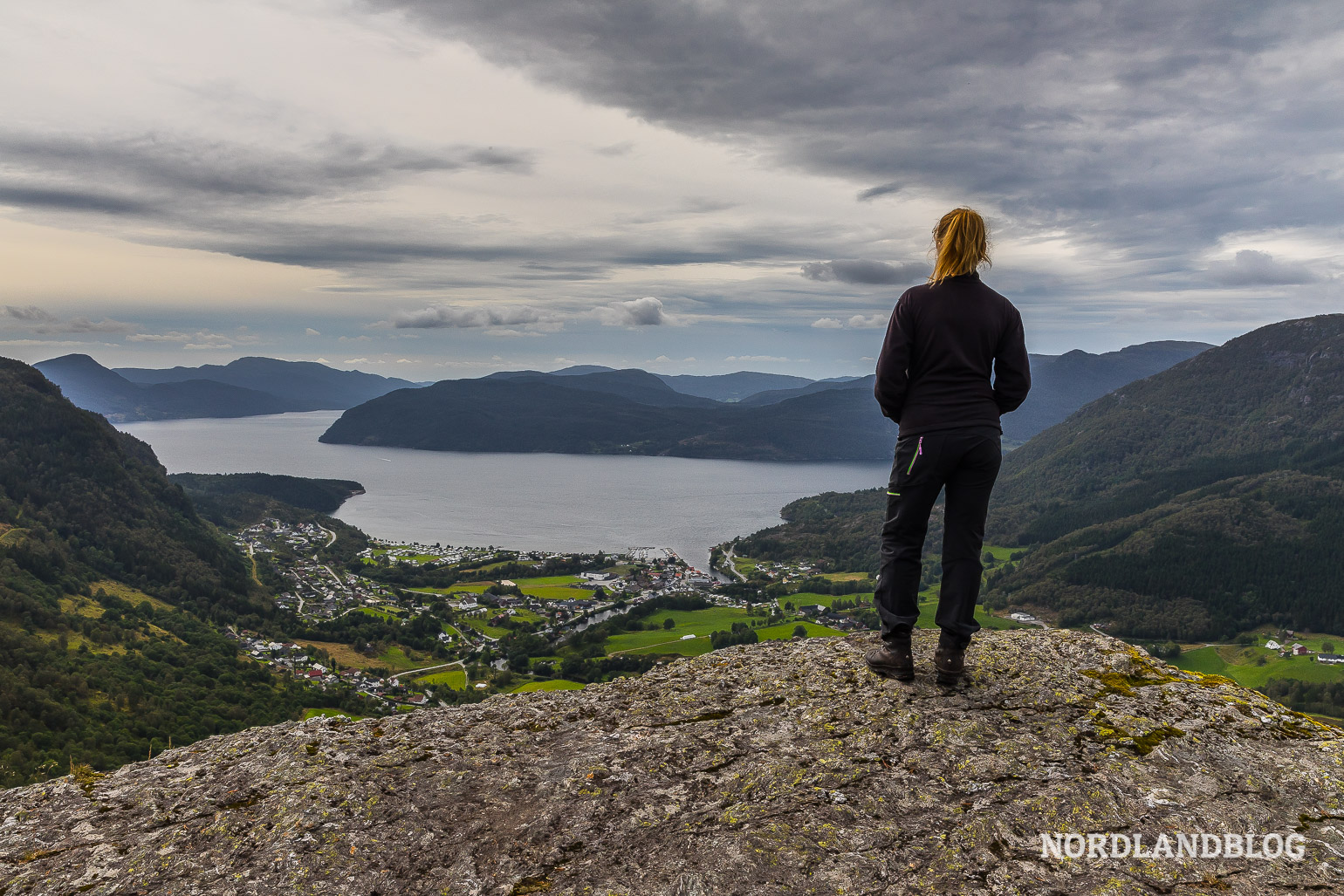 Aussichtspunkt Baleheia Vikedal Norwegen