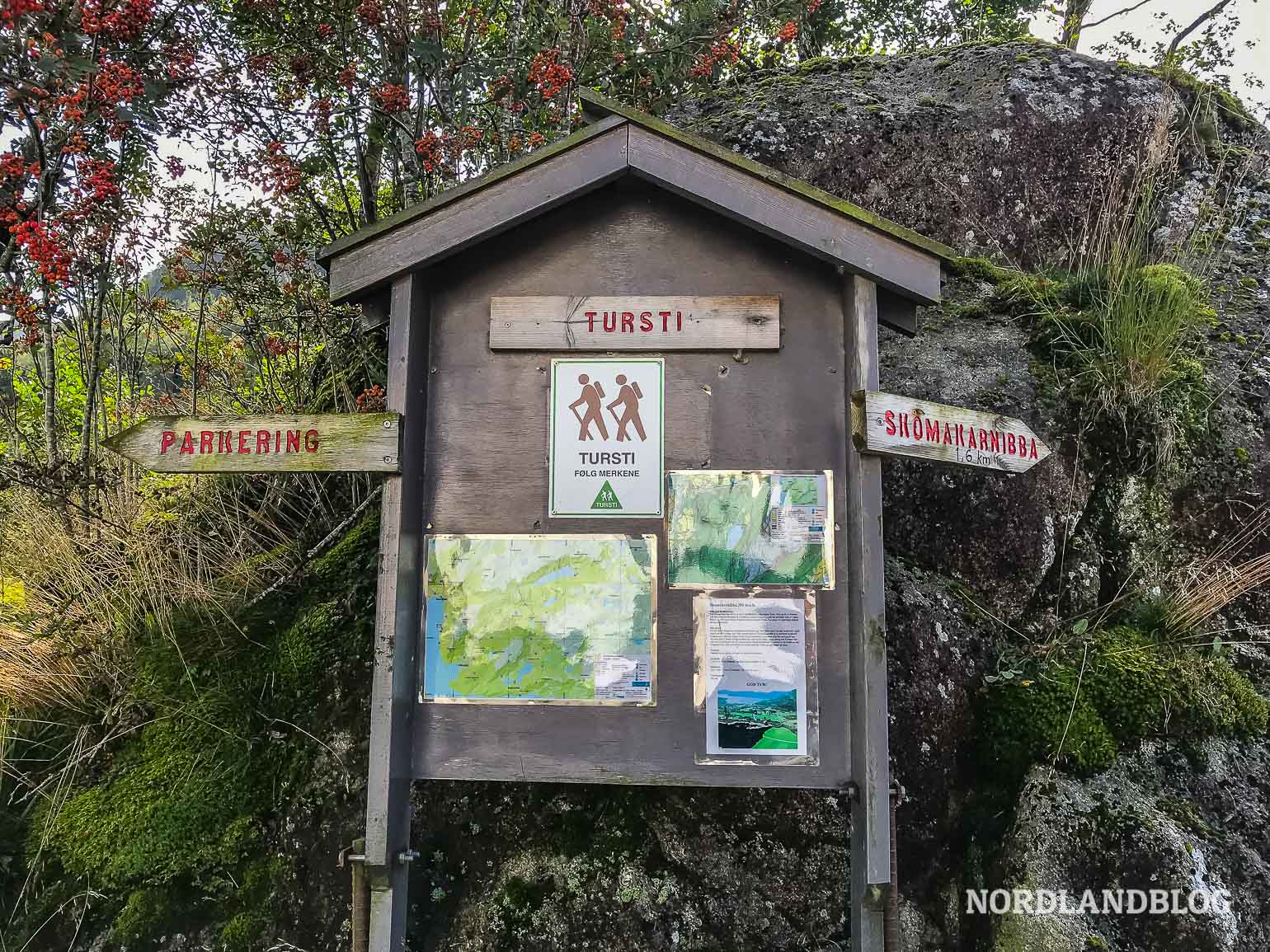 Skomakernibba Wanderung Nordlandblog Trollzunge in Norwegen