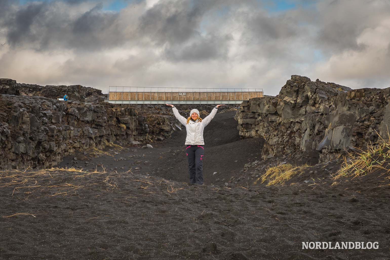 Conny Trentsch und die Brücke zwischen den Kontinenten in Island