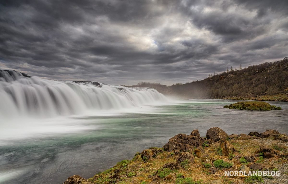 Der Wasserfall Faxi in Island am Goldenen Ring Der Wasserfall Faxi in Island am Goldenen Ring