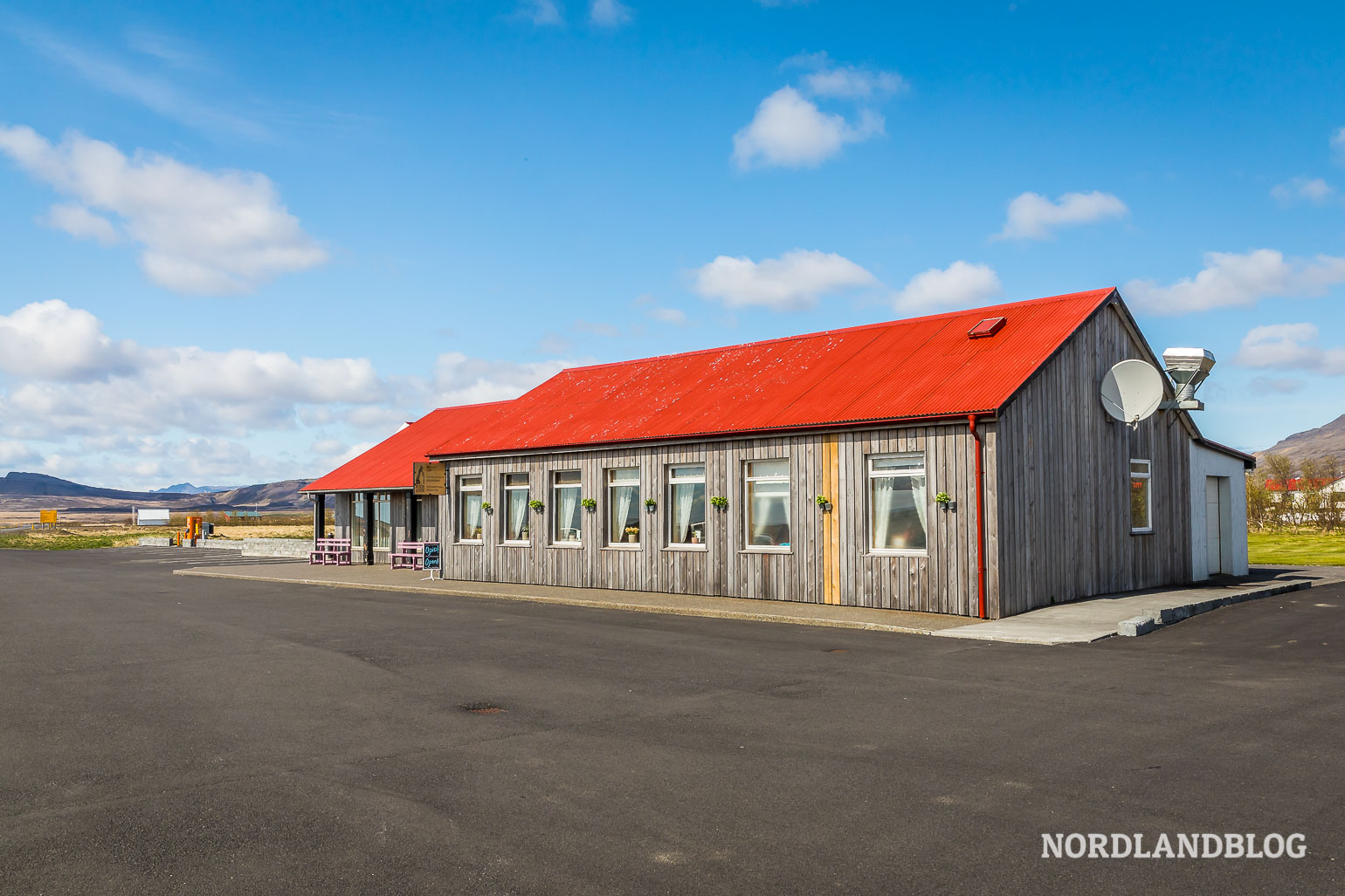 Hotel Rjúkandi an der Strafe 54 in Island (Halbinsel Snefellsnes)