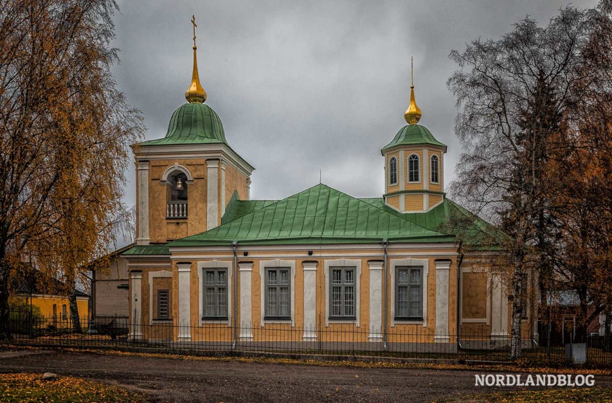 Hier, im Osten von Finnland, sind die russischen Einflüsse der Vergangenheit unübersehbar Hier, im Osten von Finnland, sind die russischen Einflüsse der Vergangenheit unübersehbar
