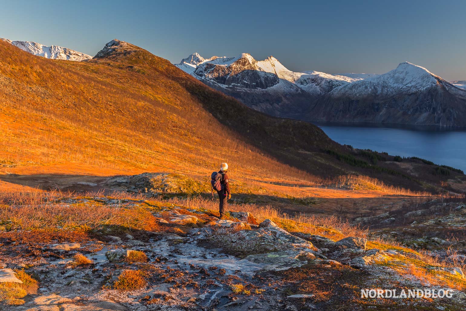 Farben, Luft und Licht auf der Insel Senja, wie man sie sich besser nicht vorstellen kann.