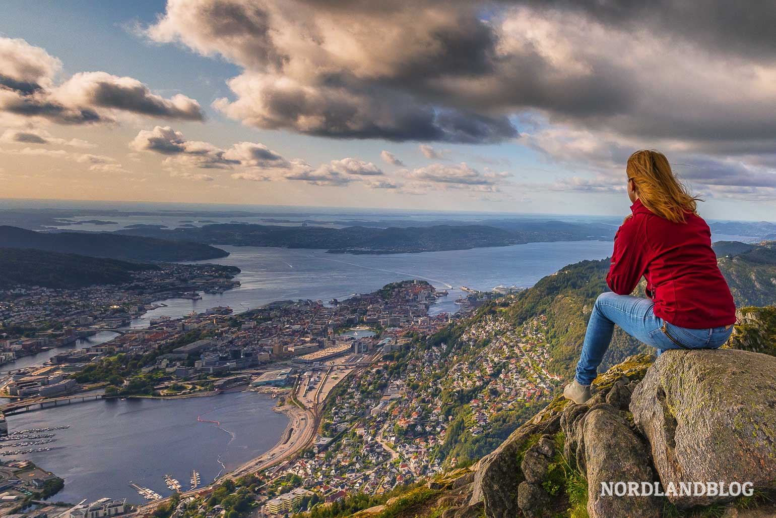 Der Blick vom Ulriken gehört zu den unvergesslichen Erlebnissen in Bergen (Norwegen) - Highlights in Bergen