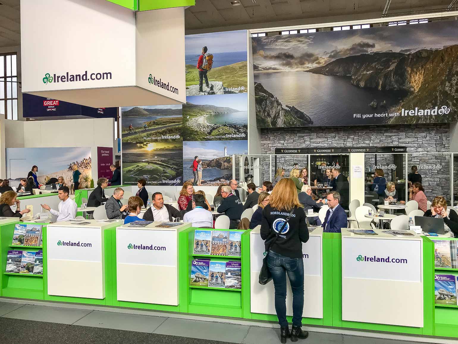 Conny auf der Messe ITB in Berlin