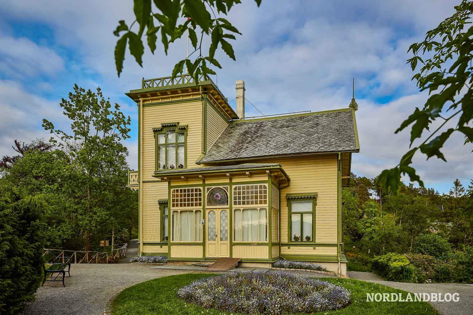 Troldhaugen, das historische Wohnhaus von Edvard Grieg