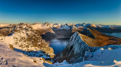 Titelbild Wanderung auf das Husfjellet auf der Insel Senja (Norwegen) Nordlandblog