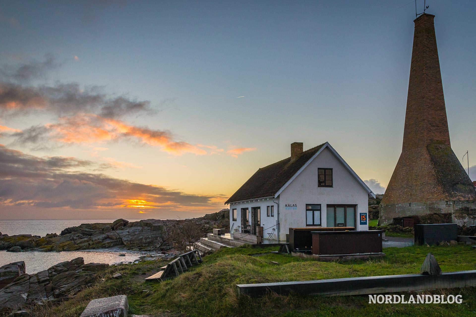 Cafe Kalas am Meer auf der Insel Bornholm