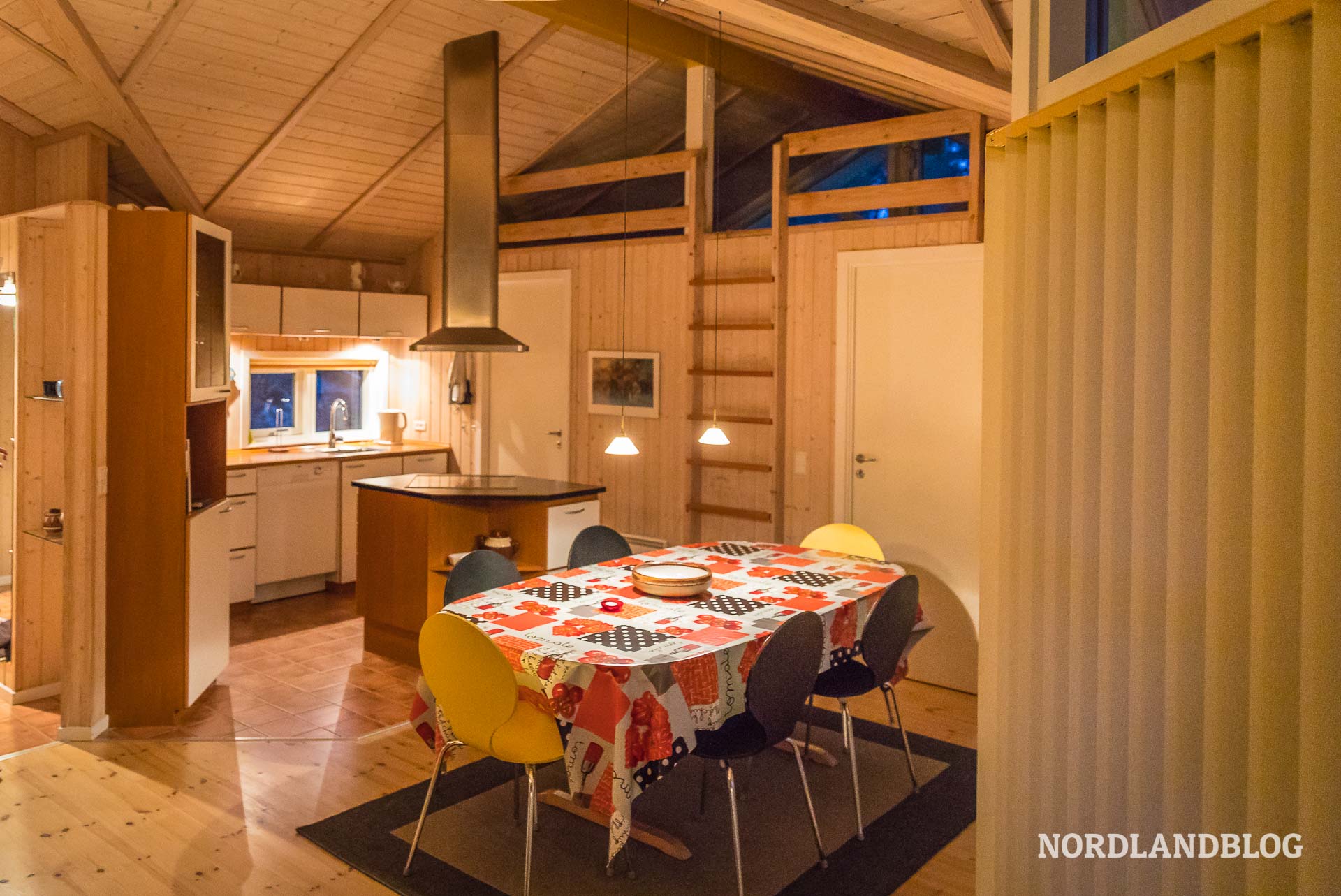 Blick in unseren Ferienhaus auf Bornholm- der dänischen Ostseeinsel
