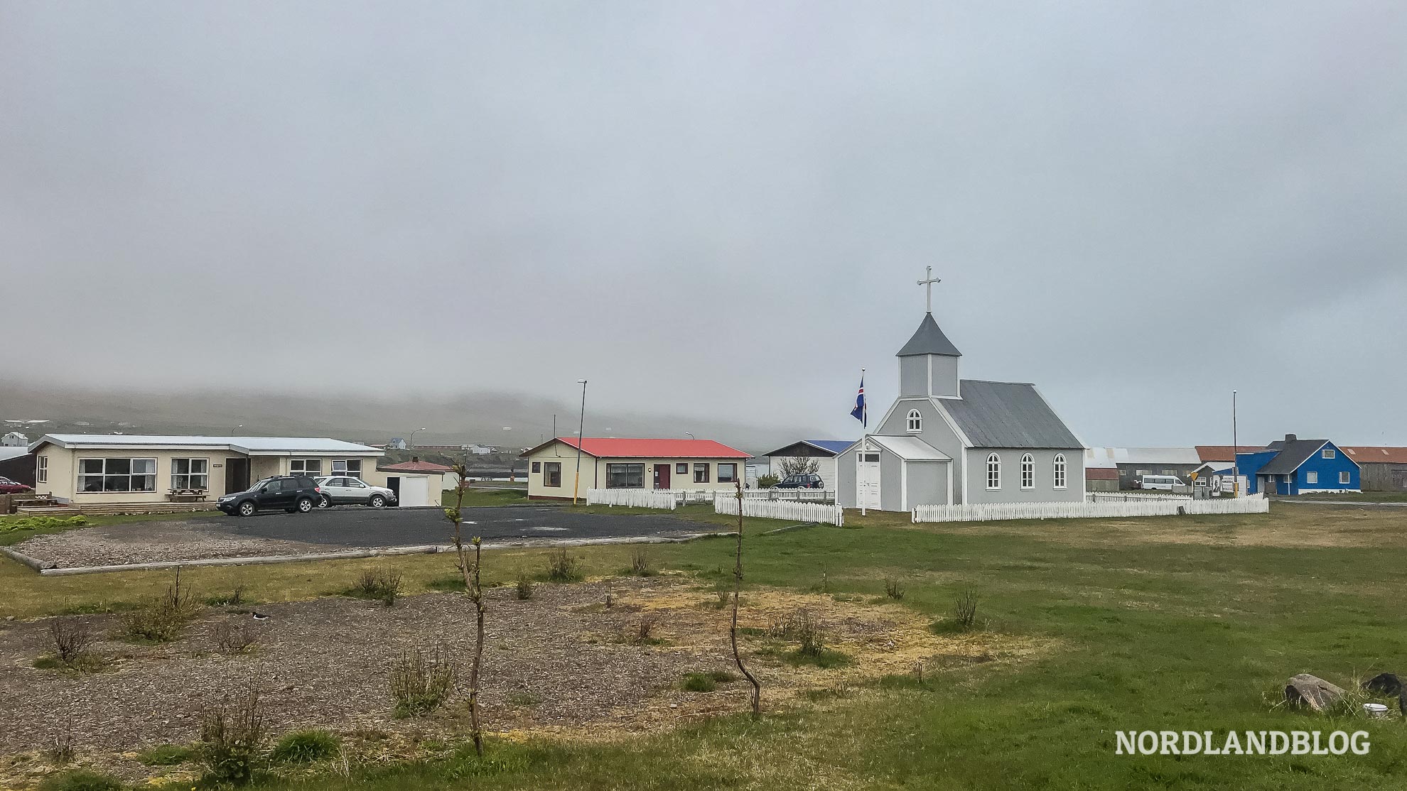 Bild vom Dorf Borgarfjörður in Island (Nordlandblog)