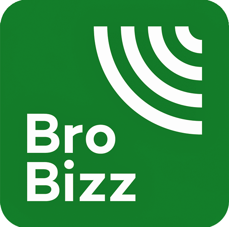 Logo vom Maut Transponder BroBizz