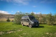 Campingplatz in Tálknafjörður an den Westfjorden von Island