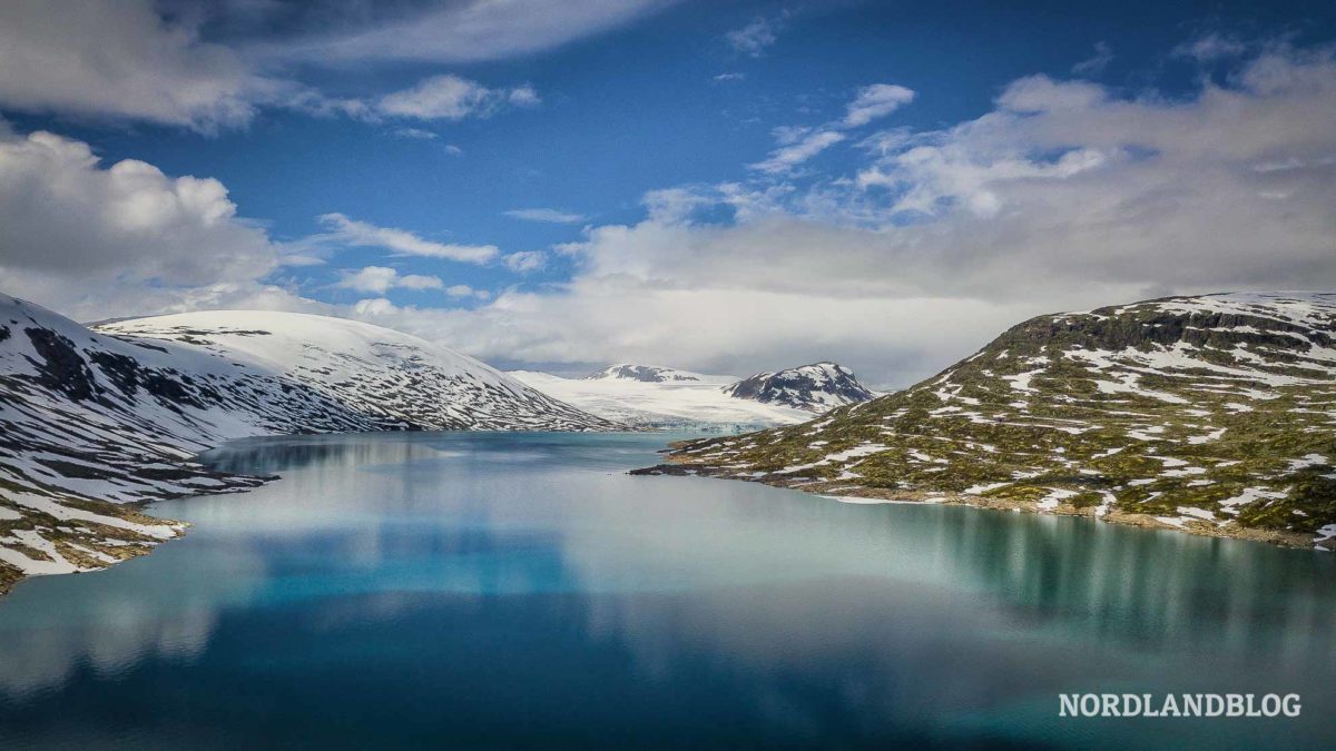 Styggevatnet Gletschersee in Luster (Sognefjord - Norwegen)