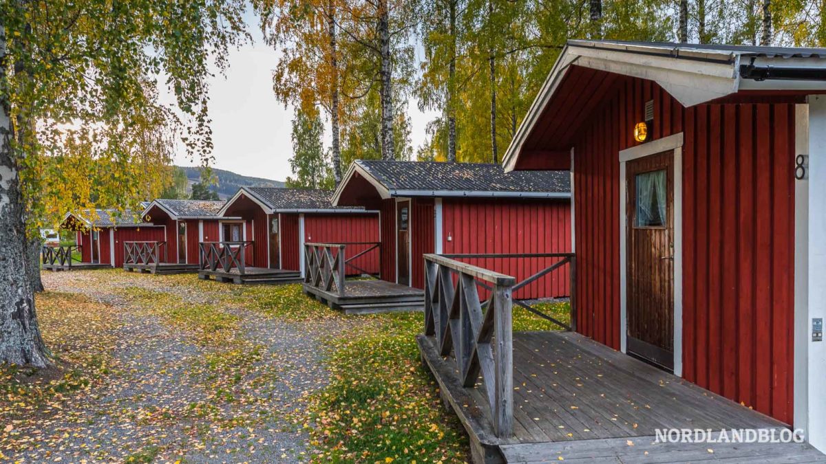 Campinghütten Sollefteå Camping Risön Campingplätze Schweden (Nordlandblog)