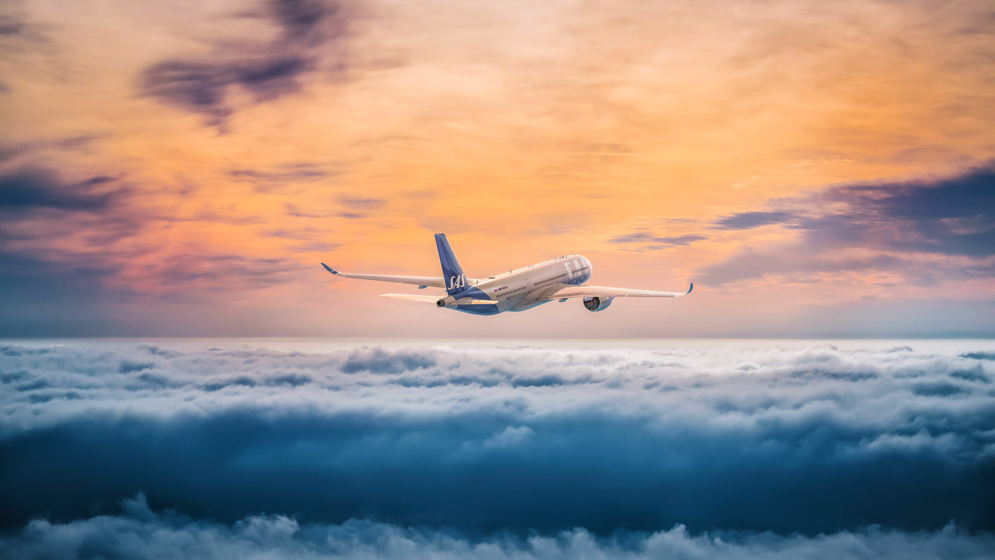 Flieger der SAS Anreise nach Schweden ©SAS