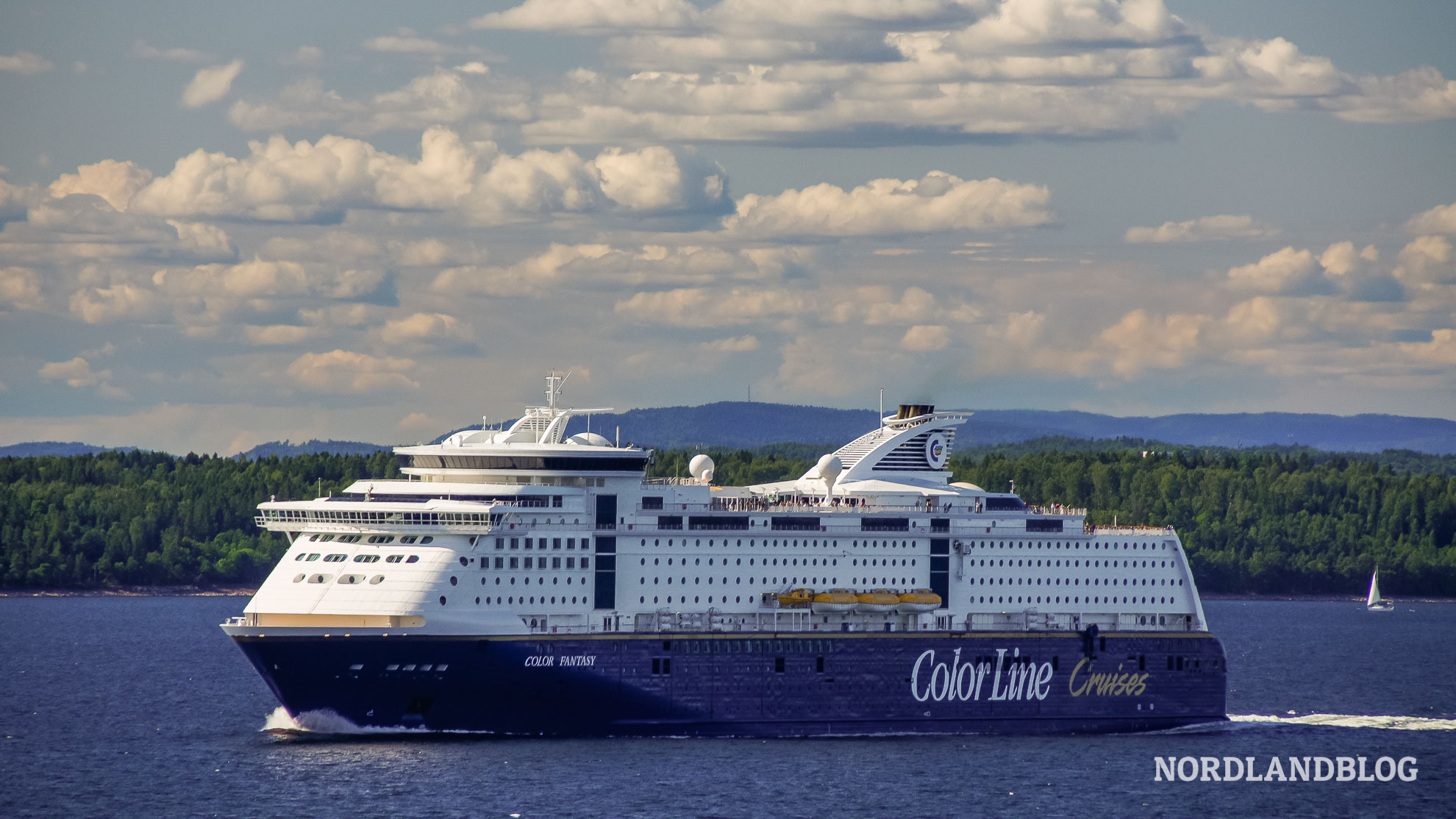 Fähre der Color Line Reederei Anreise nach Schweden (Nordlandblog)