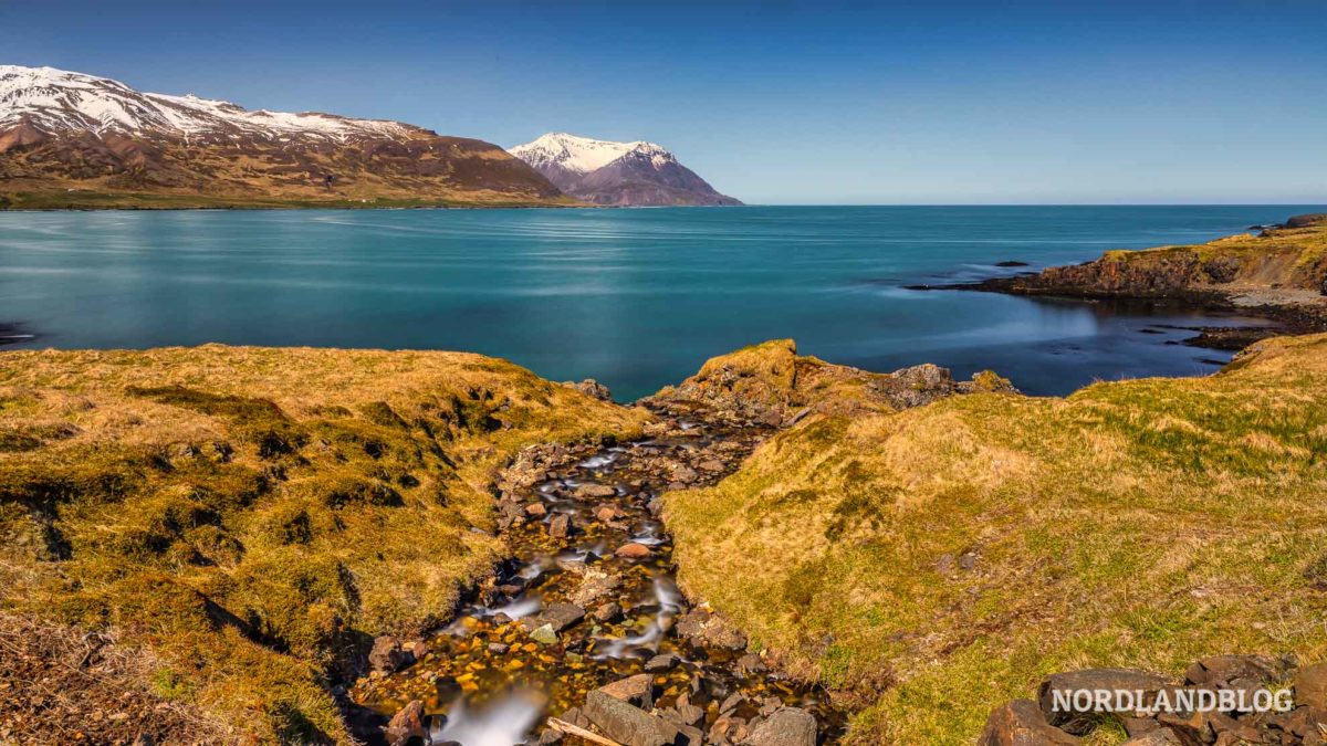 Küste bei Borgarfjörður Island (Nordlandblog)