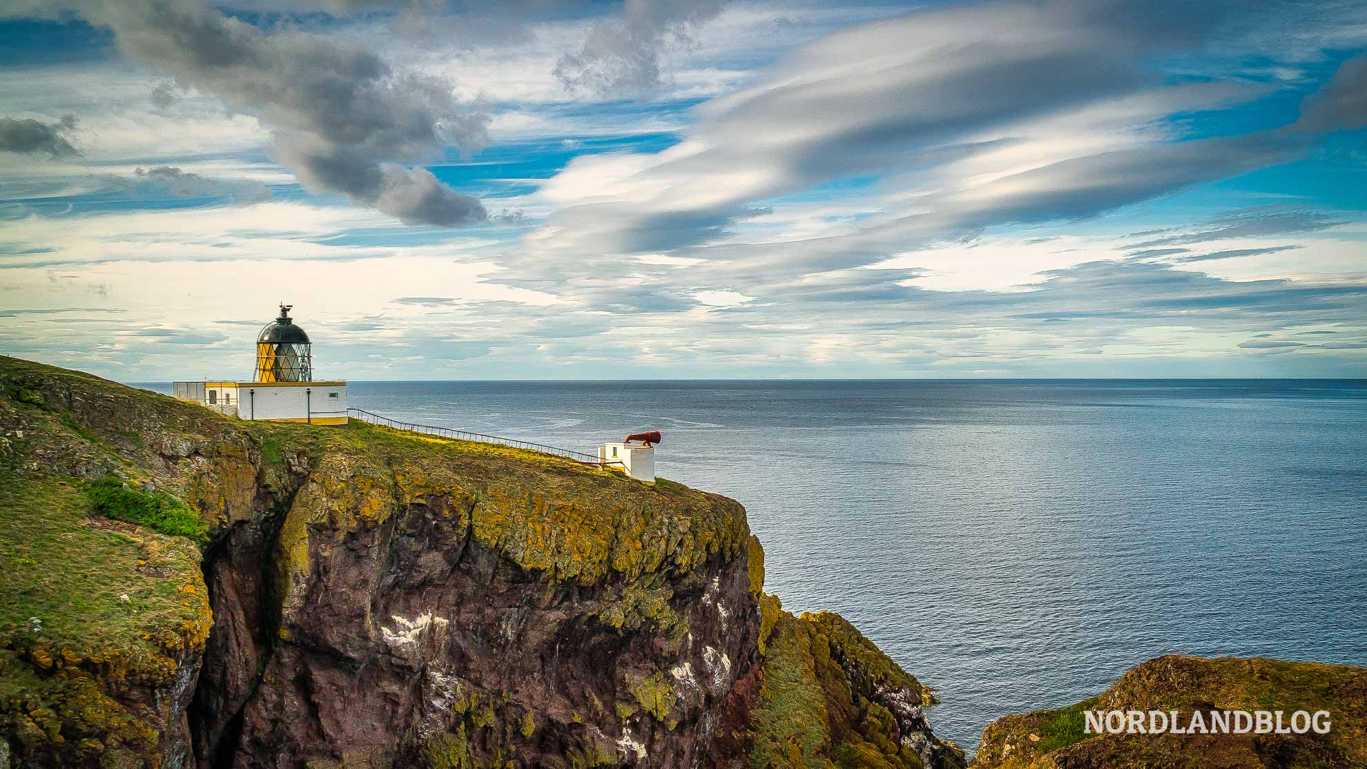 Leuchtturm St. Abbs Head Lighthouse Leuchtürme in Schottland
