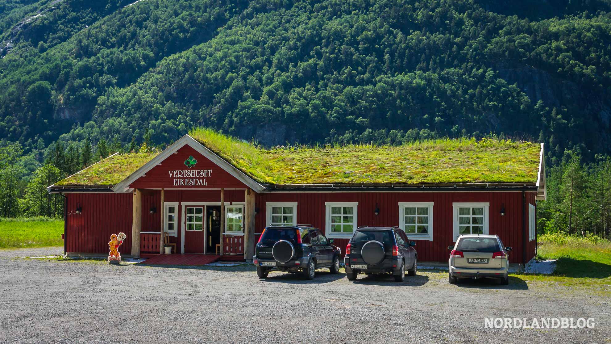 Rasthaus Vertshuset Eikesdalen Traumstrassen in Norwegen Aursjovegen (Nordlandblog)