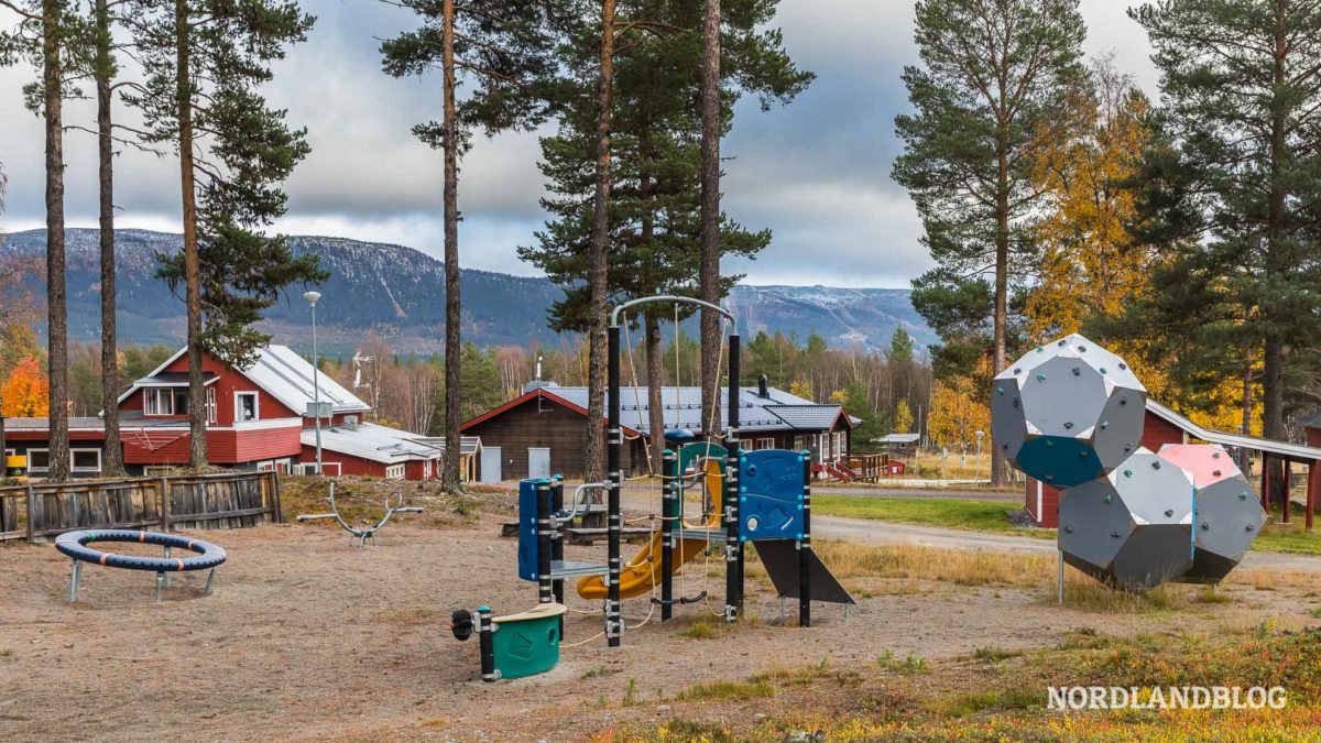 Spielplatz Vemdalens Camping Campingplätze Schweden (Nordlandblog)