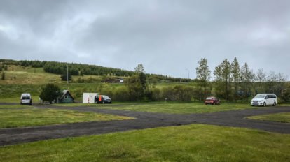 Titelbild Campingplatz - Stellplatz Wohnmobil Húsavík Campground (Island) Nordlandblog