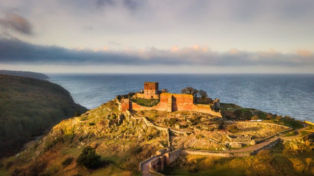 Titelbild Dänemark Fotogalerie 2020 Festung Hammershus auf Bornholm - Nordlandblog