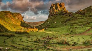 Titelbild Fotogalerie Schottland Fairy Glen (Isle of Skye)