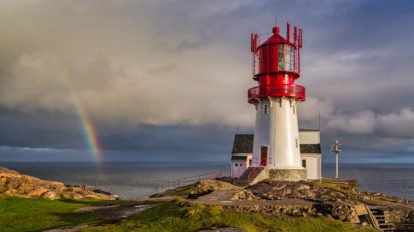 Titelbild Leuchtturm Lindesnes Südkap Norwegen (Nordlandblog)