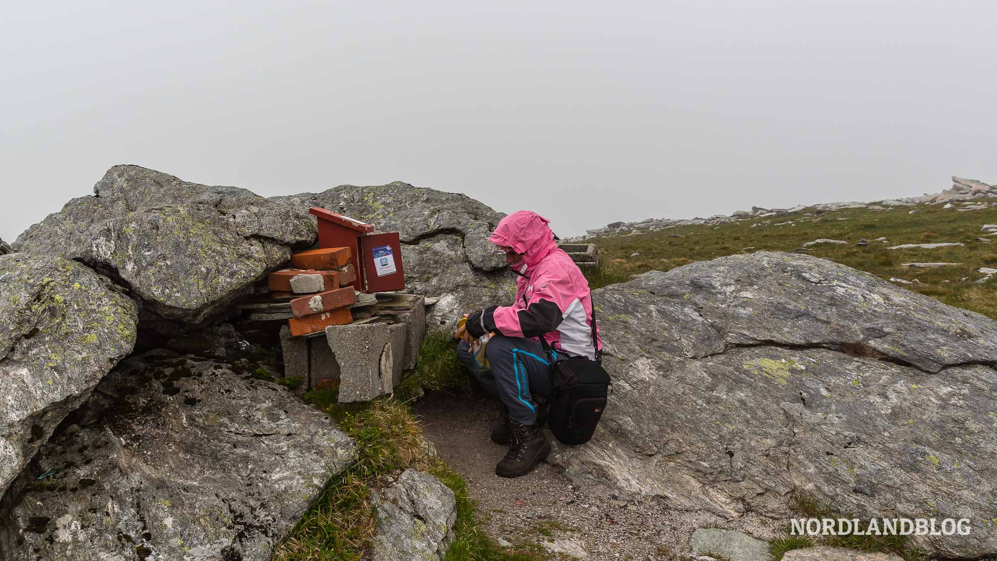 Gipfel der Wanderung in Bremanger zum Veten Norwegen (Nordlandblog)