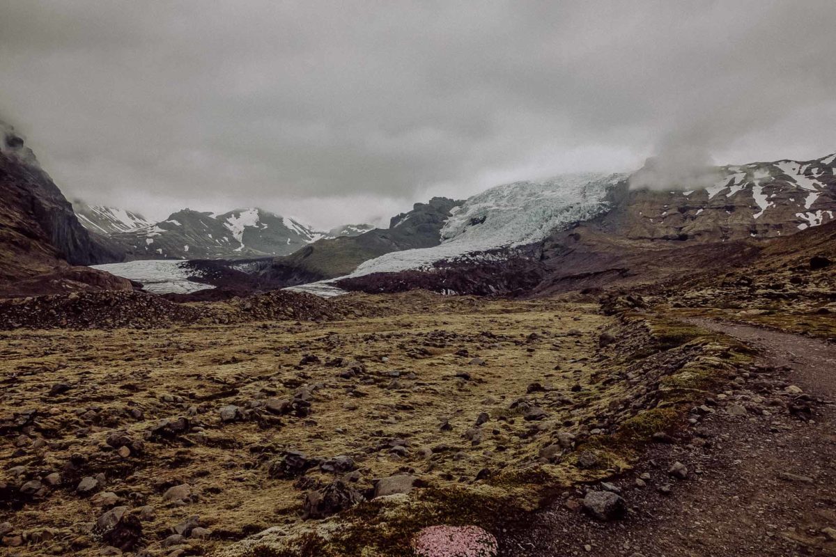 Spannende Wanderung zum Gletscher Vatnajökull.