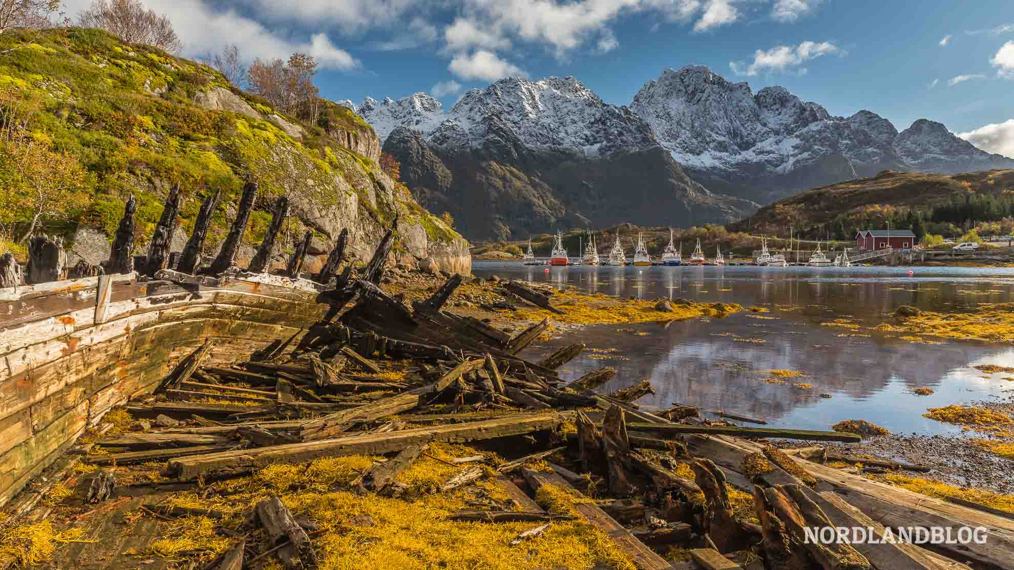 Schiffswrack Sildpollnes Highlights und Fotospots auf den Lofoten