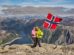 Titelbild Wanderung auf die Hochklippe Hornelen in Bremanger (Norwegen)
