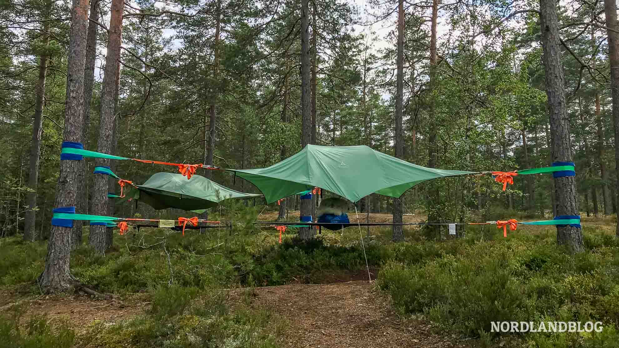 Wanderung im Teijo Nationalpark im Südwesten von Finnland