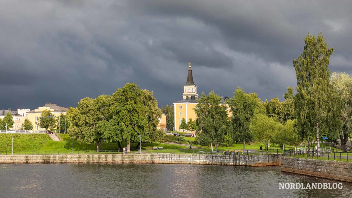 Das-Zentrum-von-Oulo-Finnland