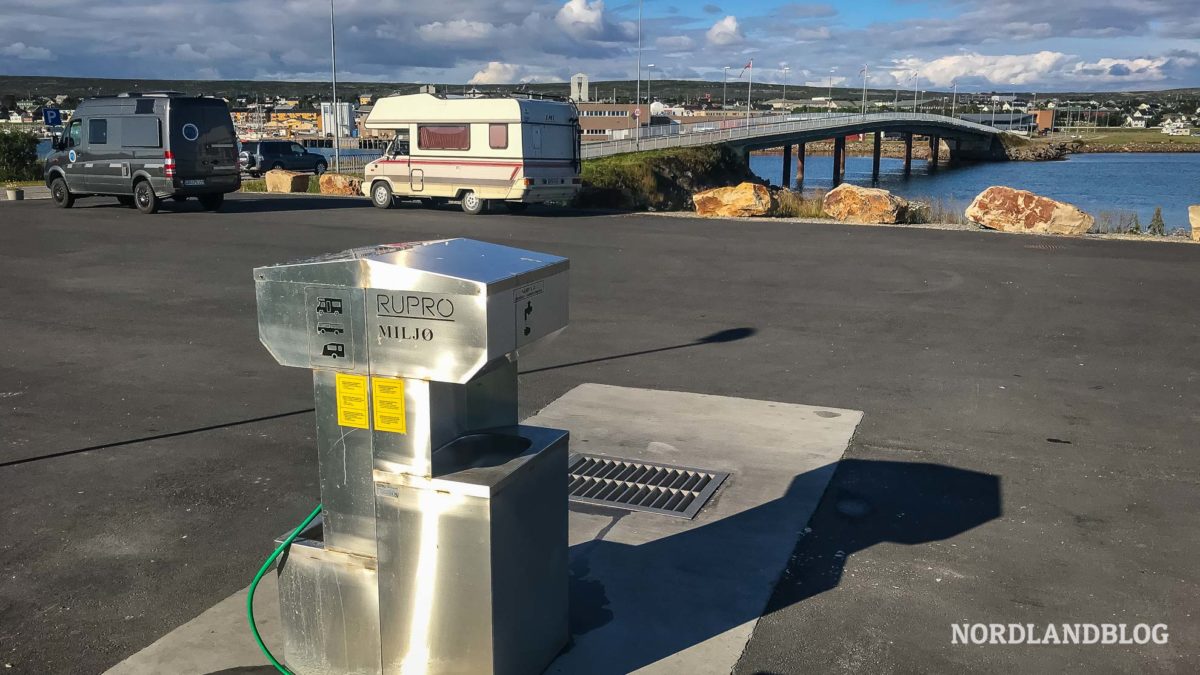 Entsorgungsstation in Vadsø