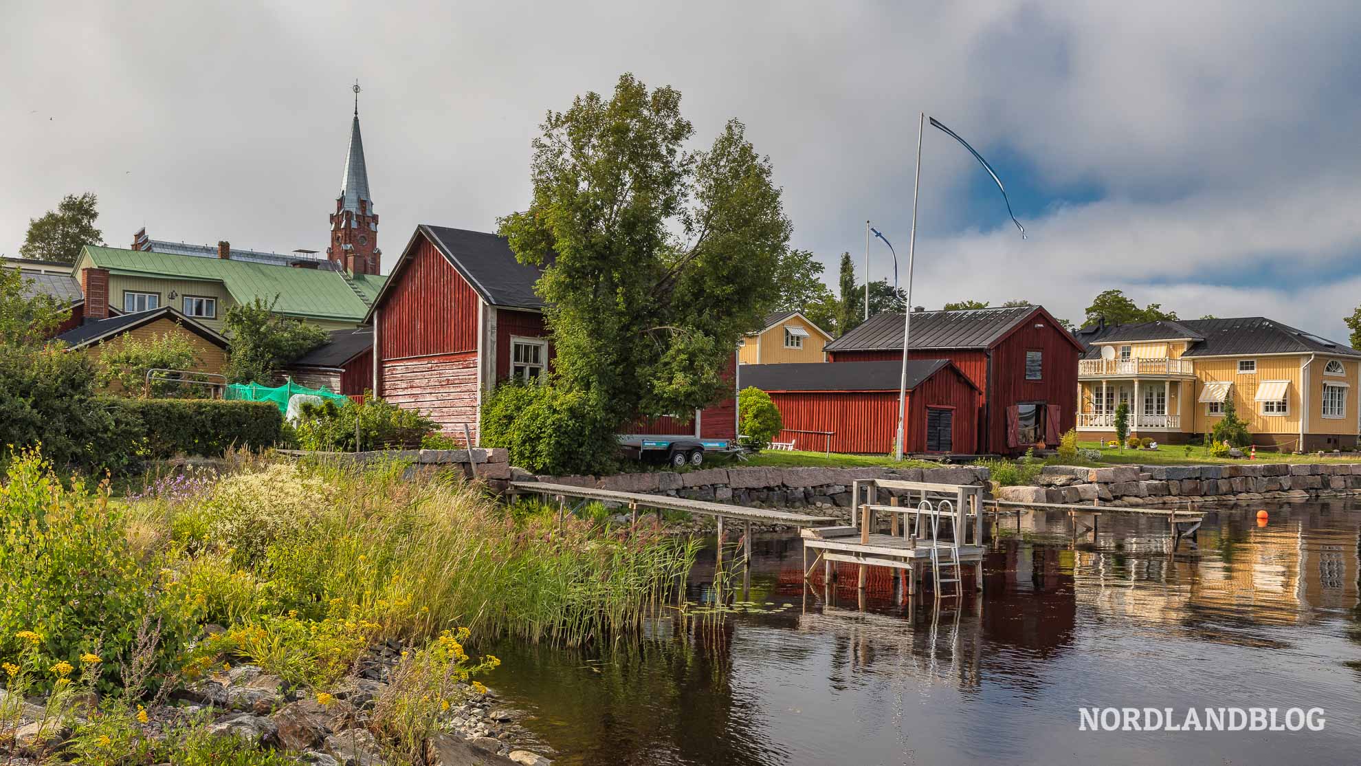 Fischerdorf Ohtakari auf der gleichnamigen Insel in Westfinnland