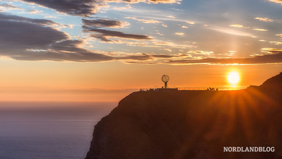 Blick zum Nordkapp (Norwegen) im Sonnenaufgang