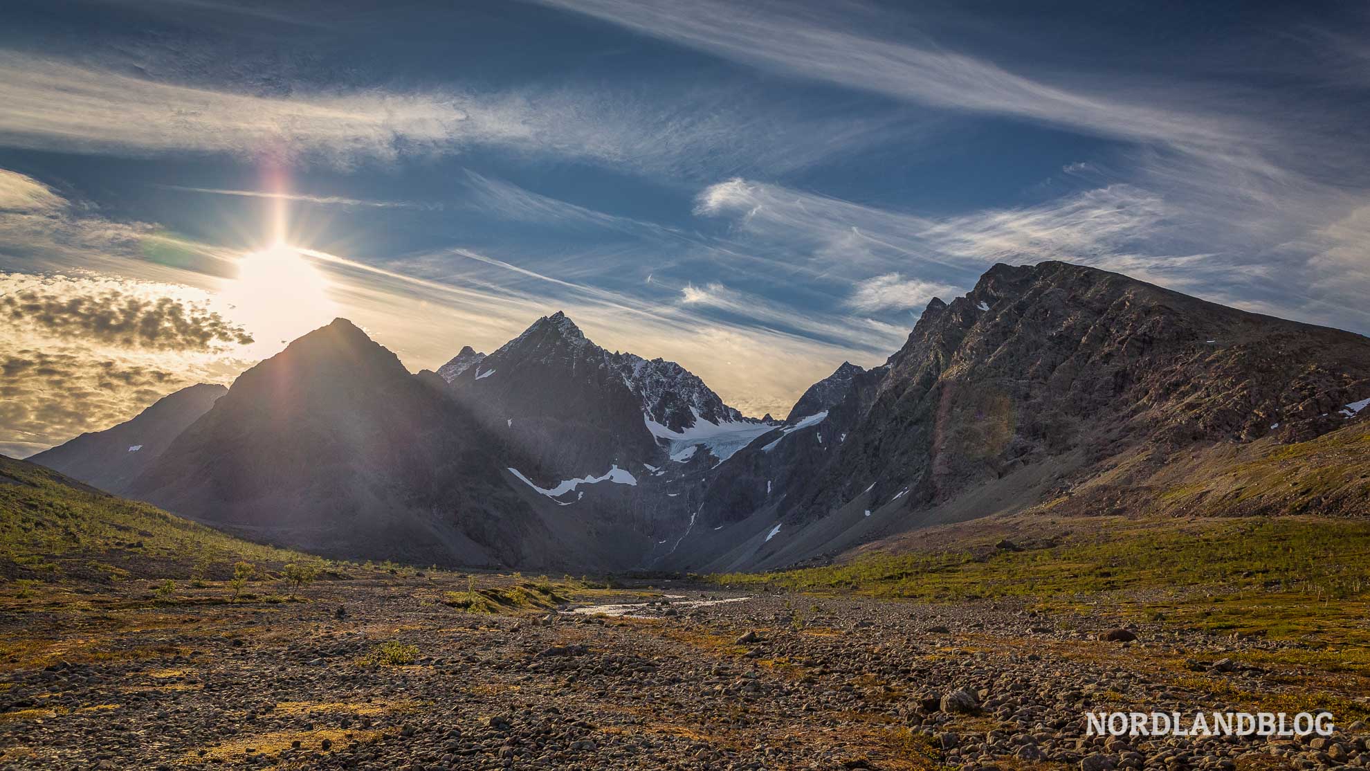 Wanderung zum Blåvatnet in Nordnorwegen