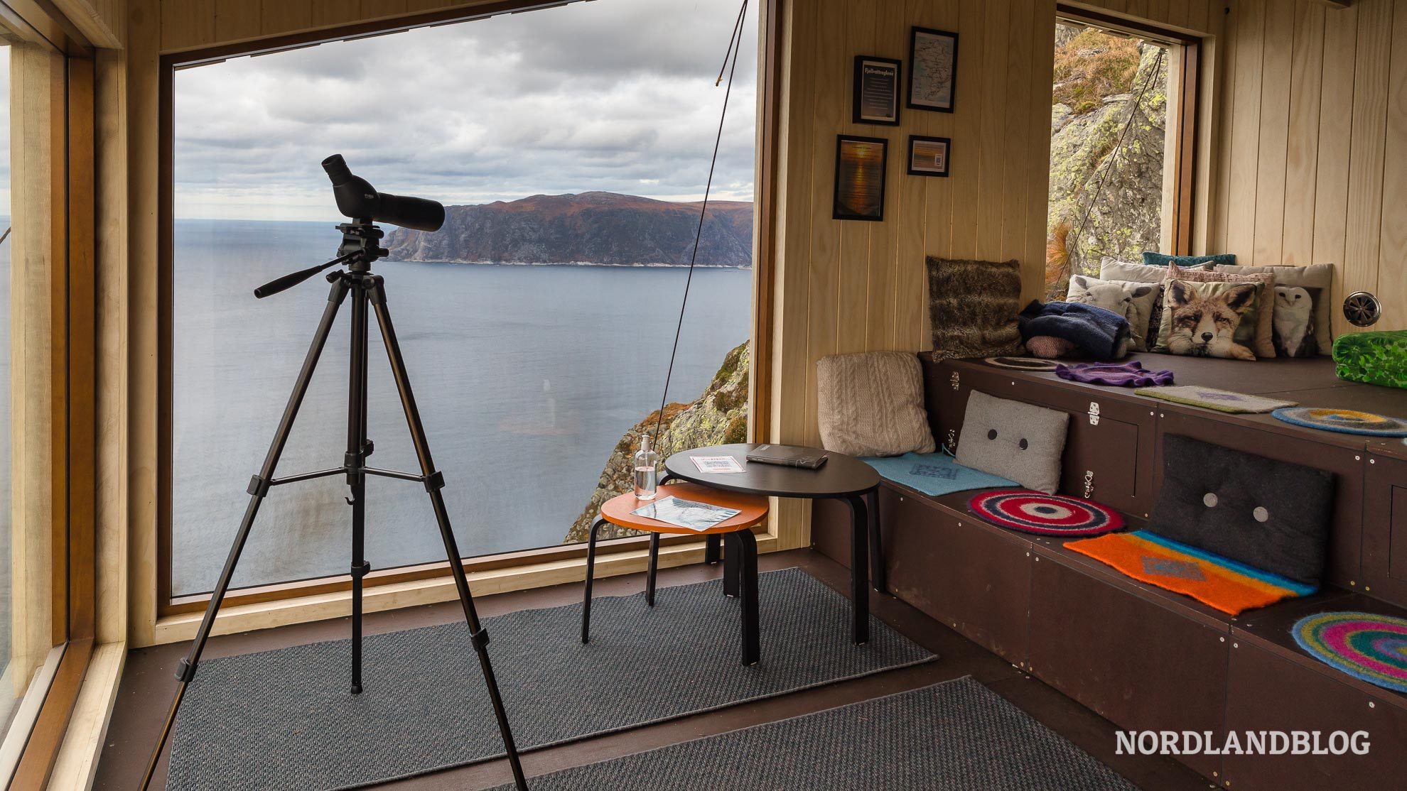 Schutzhütte Dosabu in Fjordnorwegen Bremanger