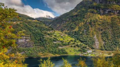 Titelbild Aussichtspunkte in Norwegen Adlerstrasse Geirangerfjord