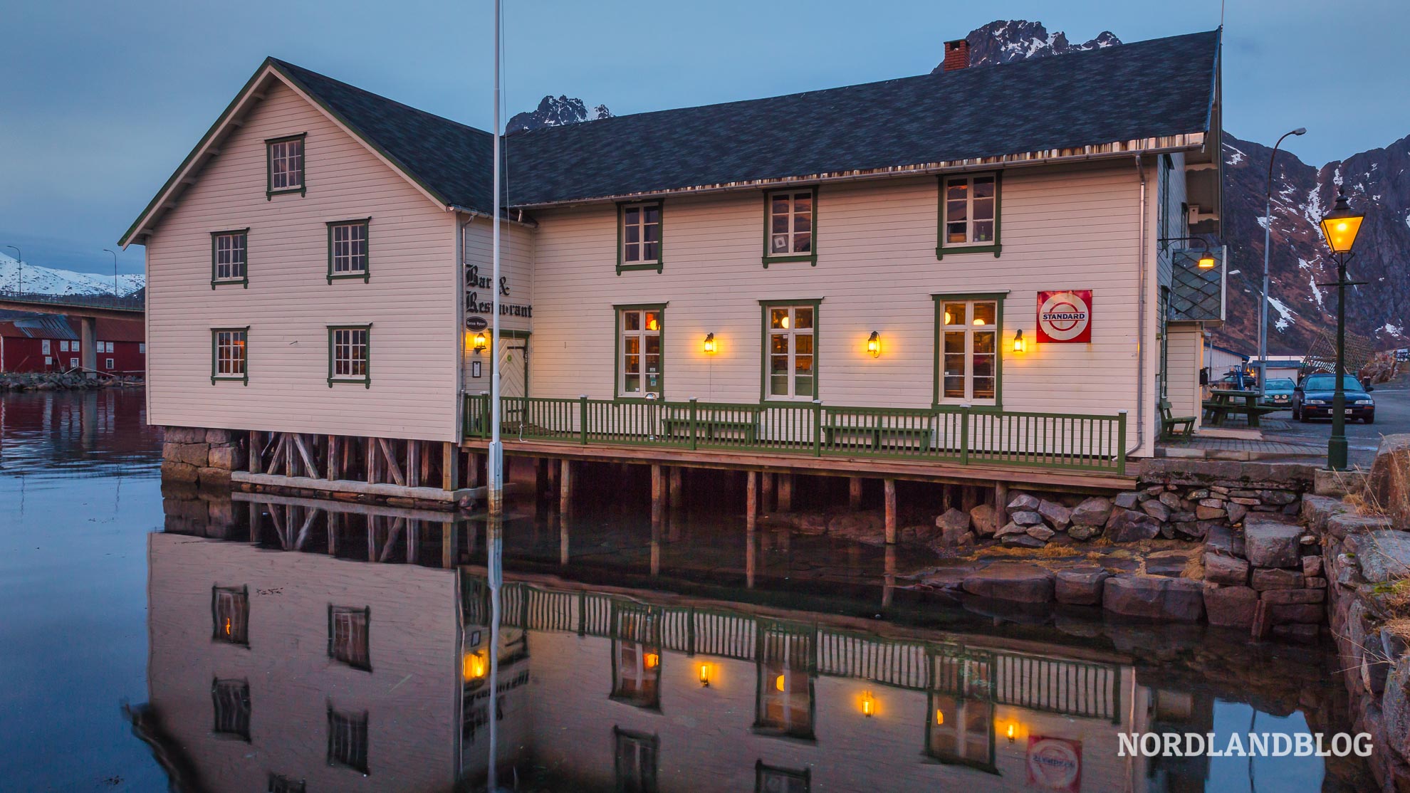 Essen auf den Lofoten Restaurant Børsen Spiseri in Svolvær