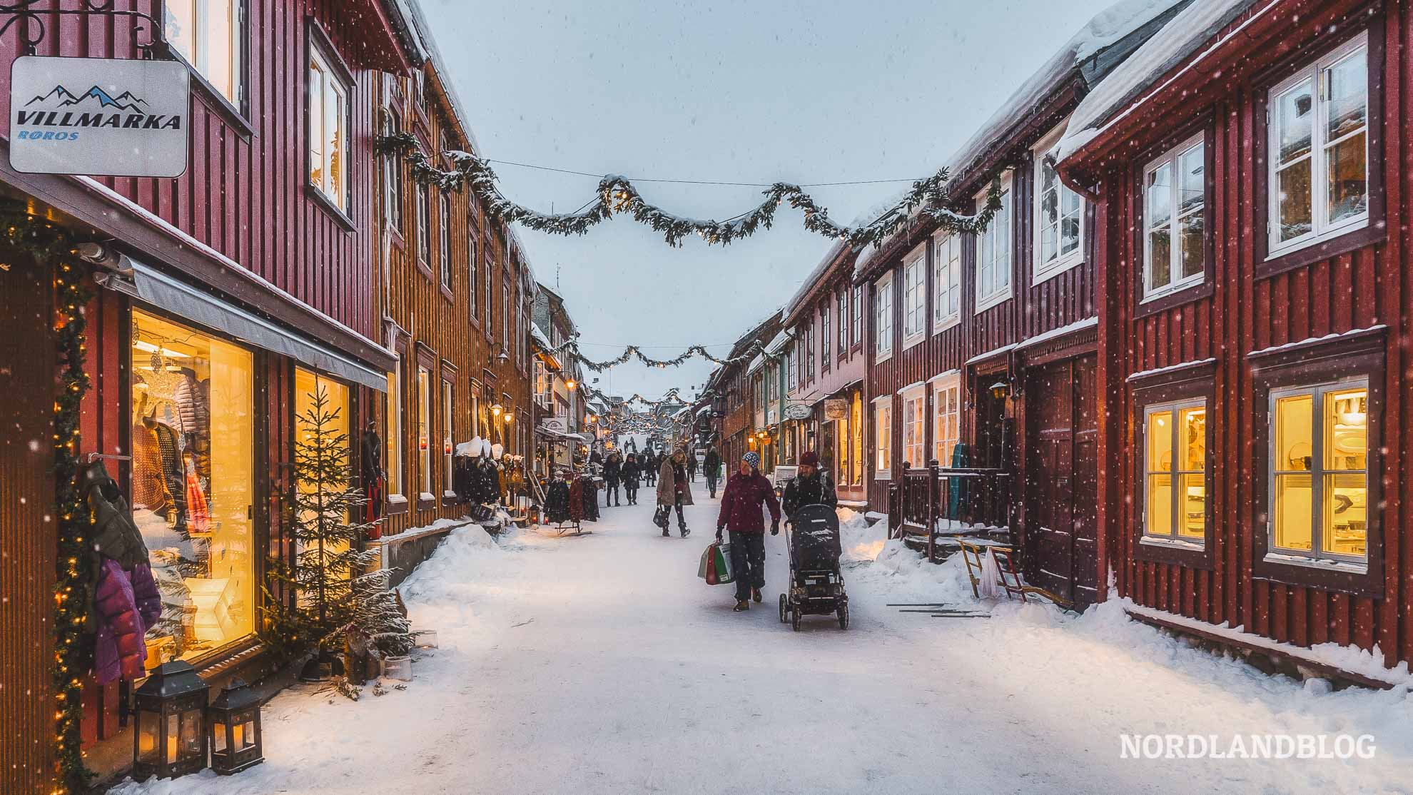 Röros im Winter zur Weihnachtszeit (Weihnachtsgeschichte aus Norwegen)