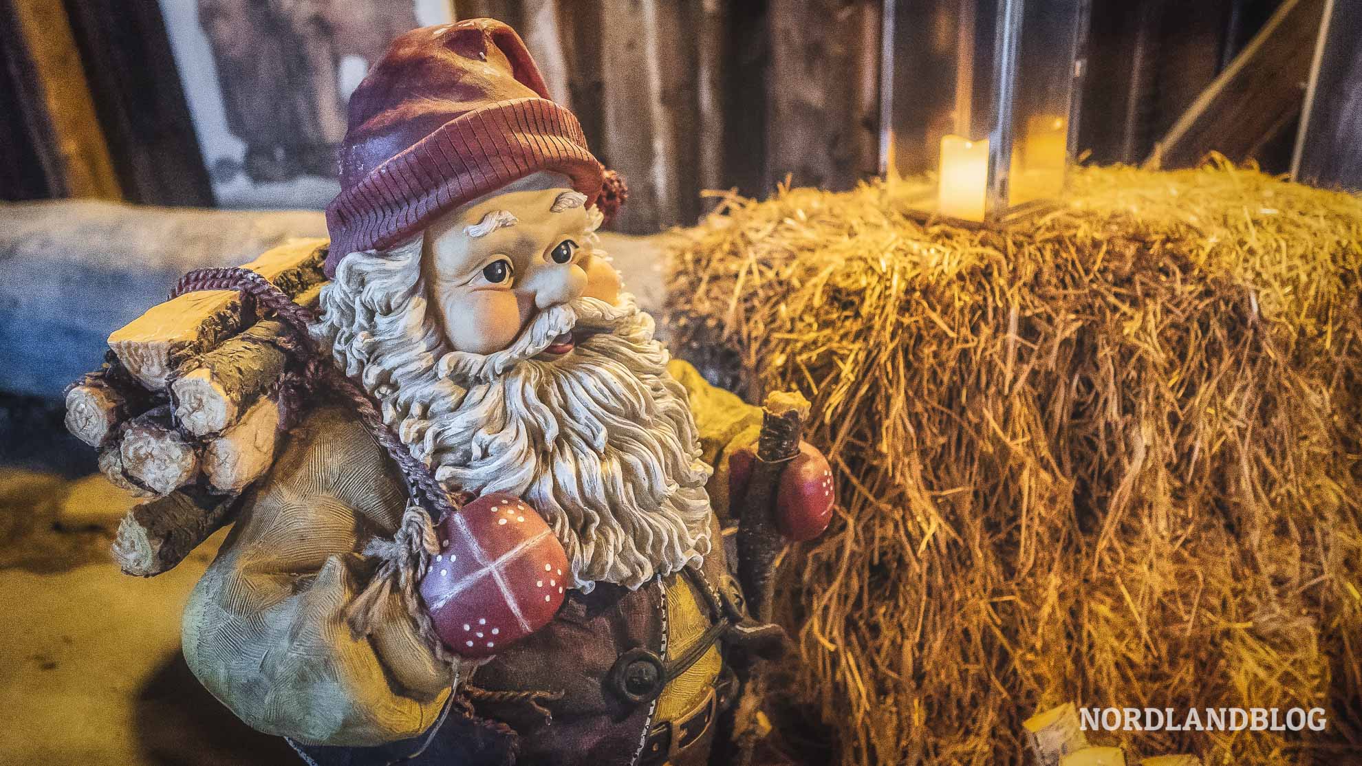 Julenisser, der norwegische Weihnachtsmann zu Weihnachten in Norwegen