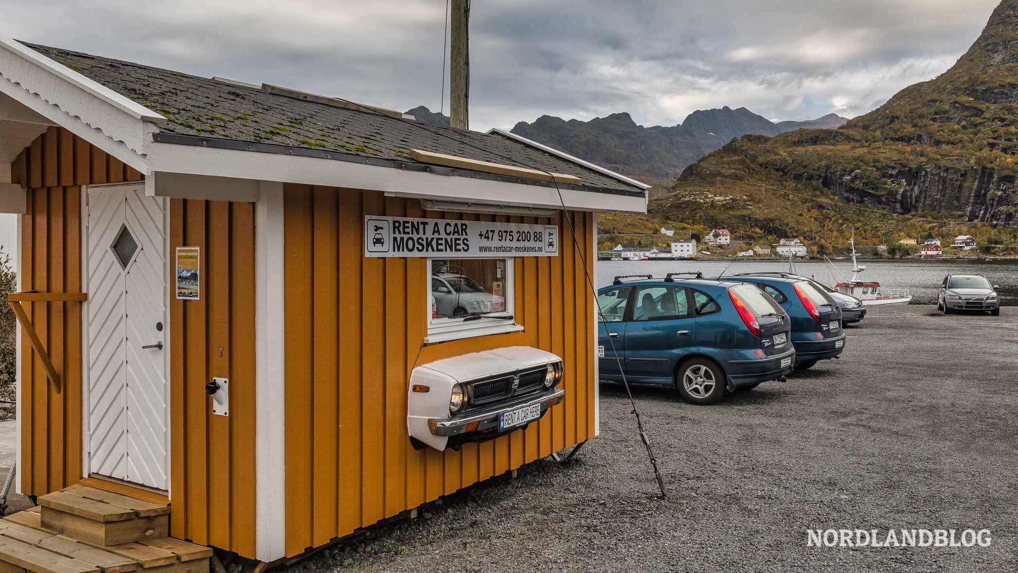 Autovermietung Moskenes Norwegen Anreise auf die Lofoten